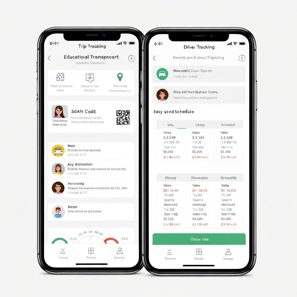 School Transport Driver Application